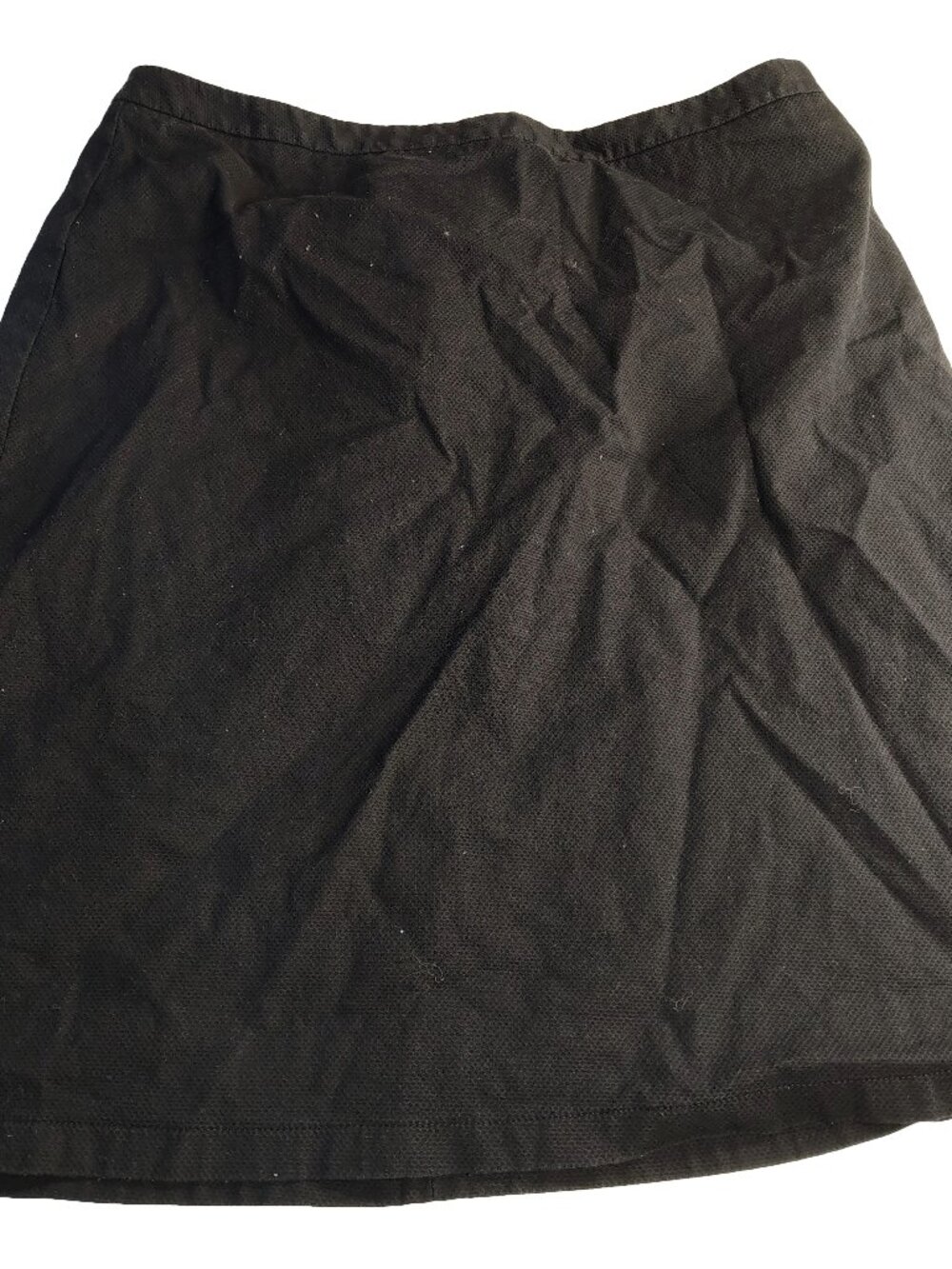 Women's Vintage 90's Black Size 16 Eddie Bauer Branded Mid-Length Skirt